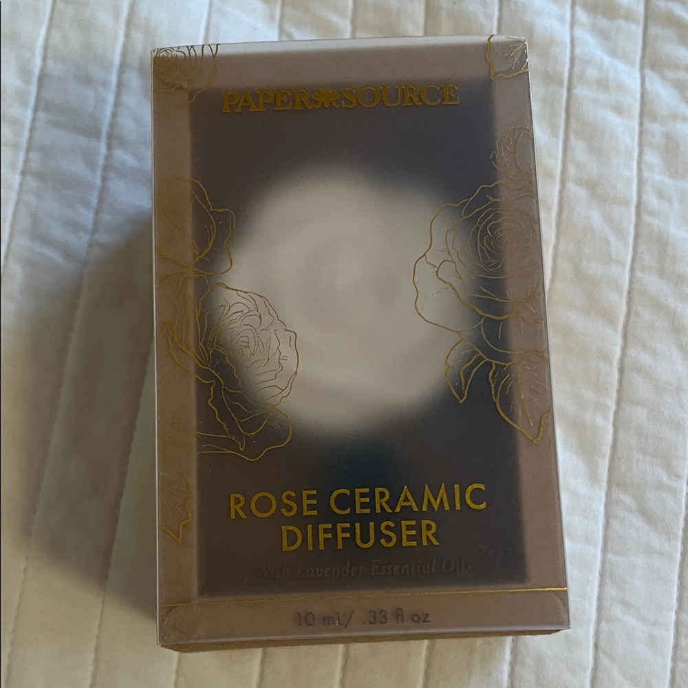 PAPER SOURCE White Rose Diffuser - Picture 2 of 4